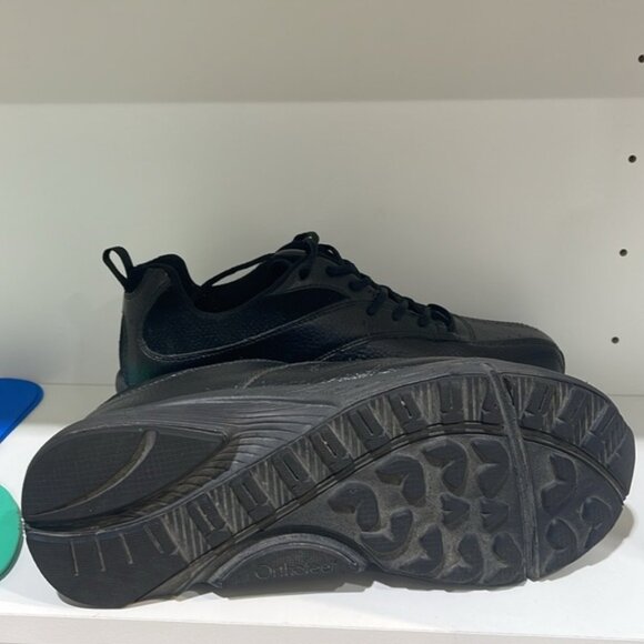 Orthofeet Barcelona Men’s Diabetic Leather Shoes - Picture 5 of 8